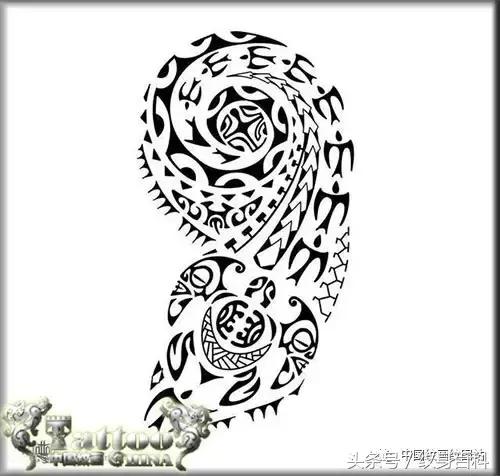 玛雅图腾纹身,纹身玛雅图腾男手臂