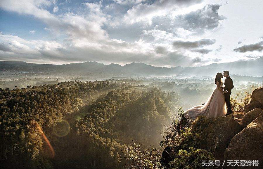全球最美的十款婚纱照,世界上最惊艳最特别的婚纱照