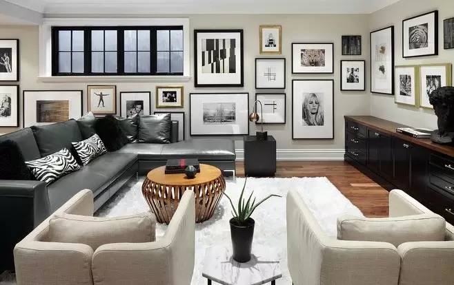 照片墙的设计与布局,照片墙的设计和摆放效果图