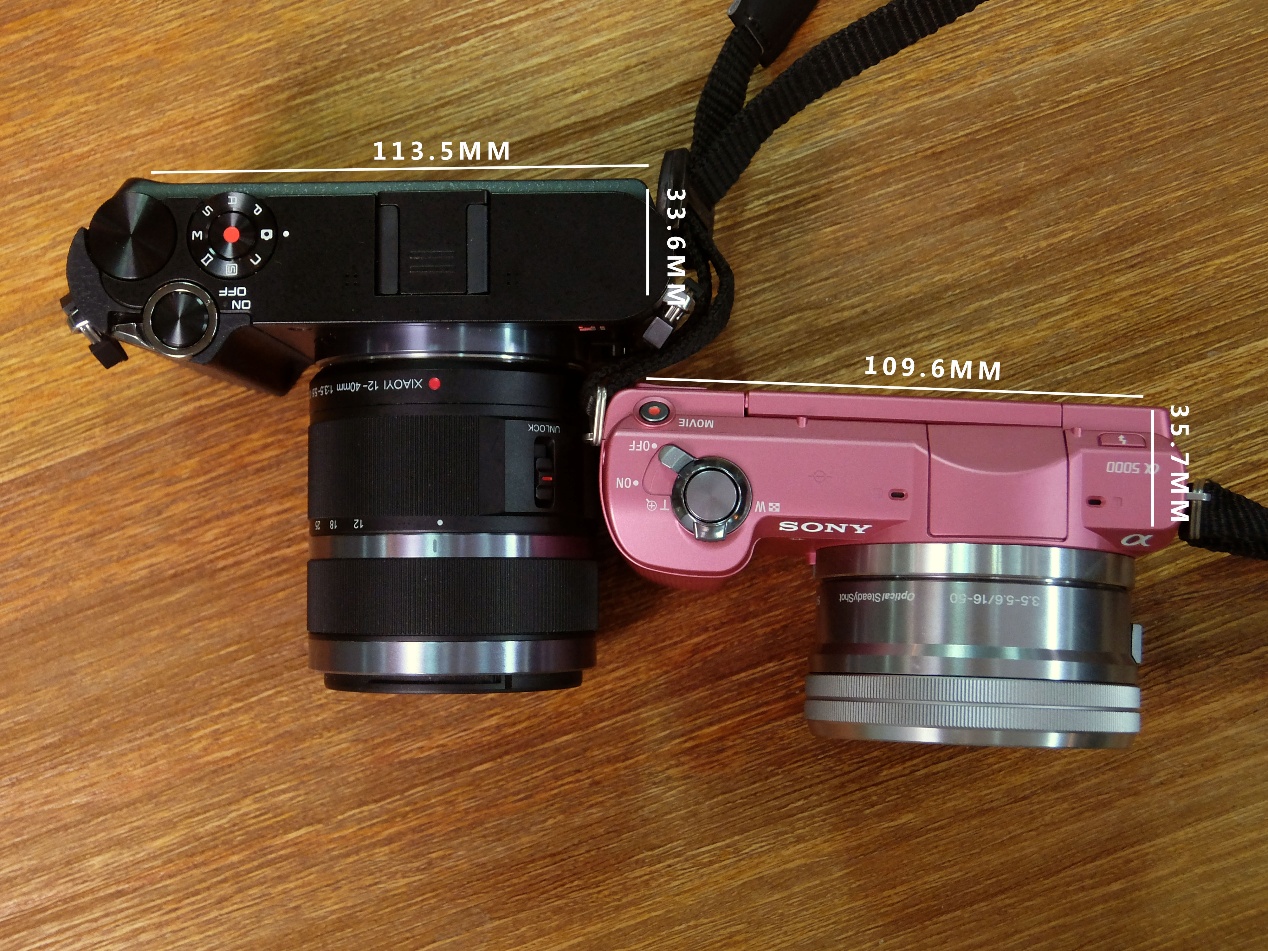 索尼微单哪款可与佳能m50比较,佳能500d与小蚁微单