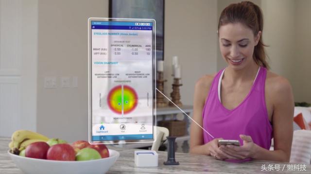 这款私人视力*踪器追**，验光配镜在家轻松搞定！