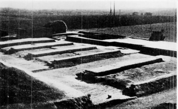 西安城墙明德门,唐长安城明德门与秦岭相对