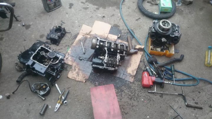 报废CBR250MC17复活