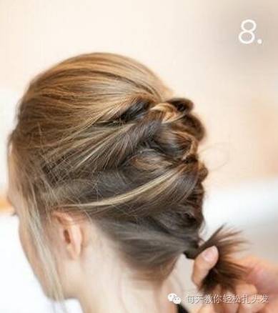 中短发新娘盘发视频,韩式盘发新娘短发纹理