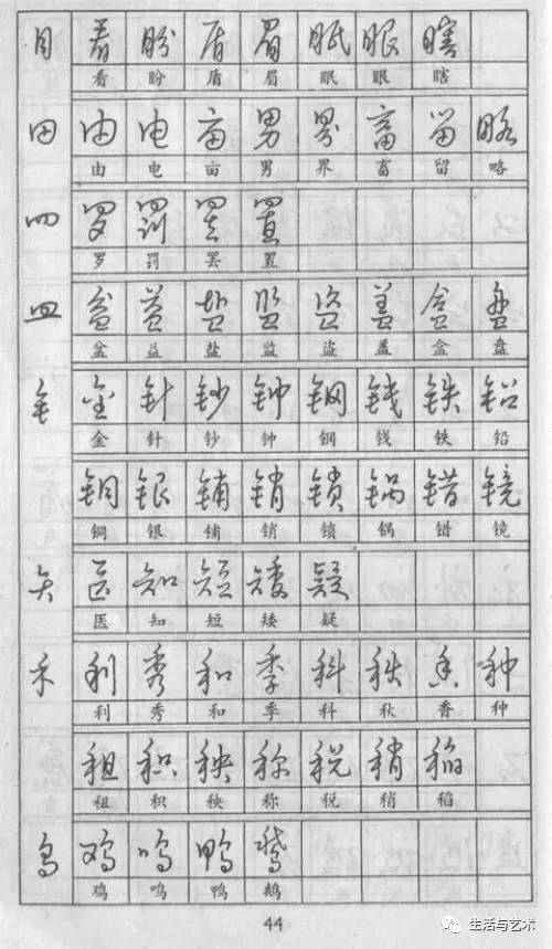 成人练字钢笔字帖作品欣赏,钢笔楷书练字5000字帖