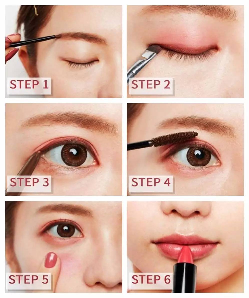 斩男红唇妆搭配,又纯又好看的斩男妆容