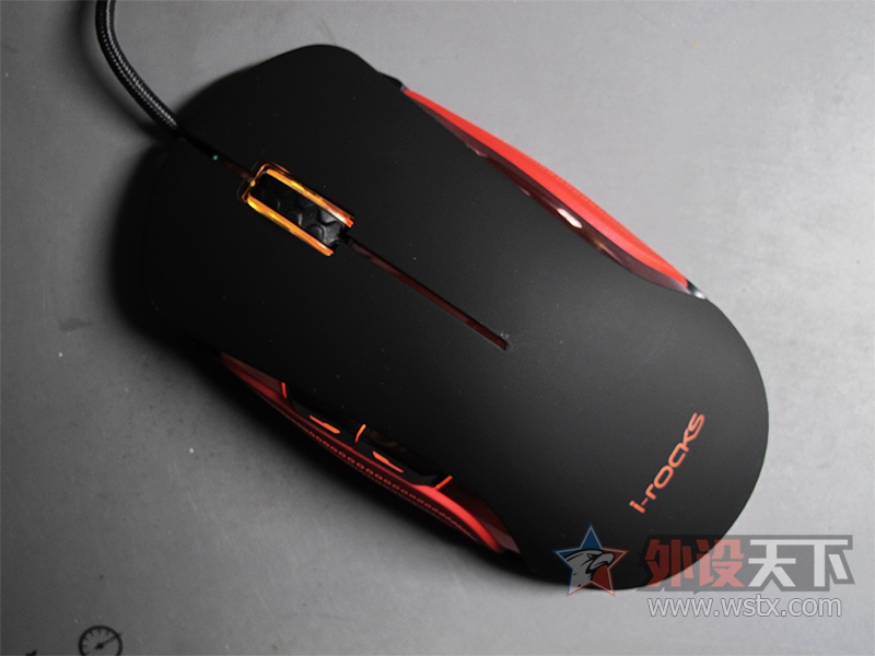 烧友评测电脑,irocks幻彩蛹鼠标