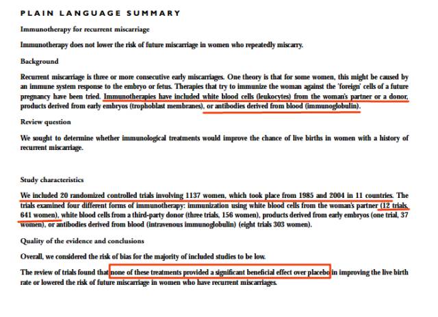 淋巴细胞治疗习惯性流产靠谱吗,习惯性流产免疫抗体治疗