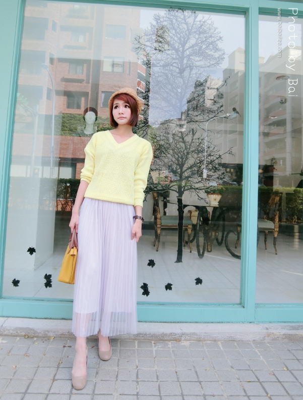 秋冬粉纱裙穿搭,穿搭春天的裙子