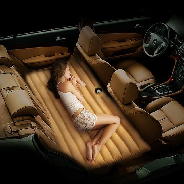 轿车自驾游必备用品之充气床,自驾游轿车车载充气床推荐