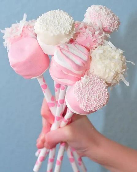 在家里如何弄花式棉花糖,如何制作可爱的棉花糖
