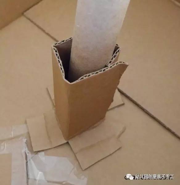 彩泥儿童简单手工轮船,幼儿园纸皮海盗船手工