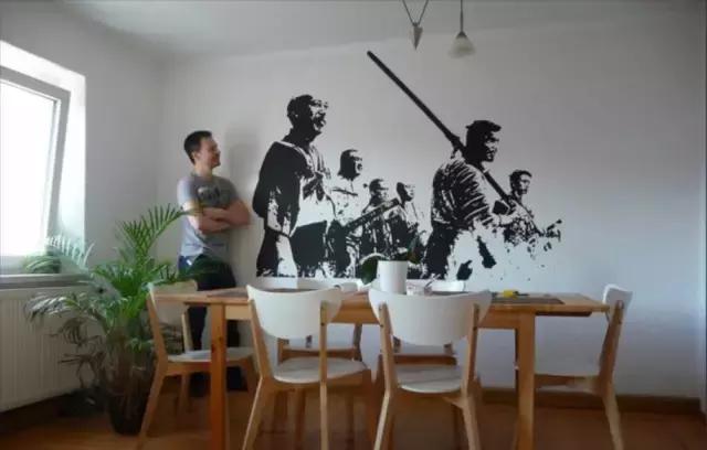 怎么自己制作墙绘效果图,简单的墙绘画教程