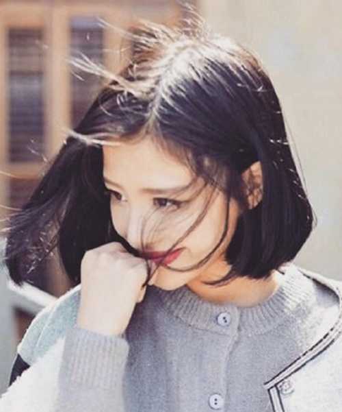 大脸妹适合烫什么发型,大脸妹适合什么无打理发型