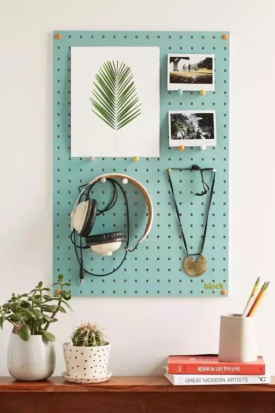 懒人收纳福利:一块板子让你告别房间凌乱,颜值飙升!