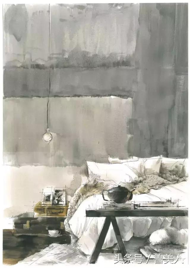 赵国斌手绘艺术,赵国斌室内手绘