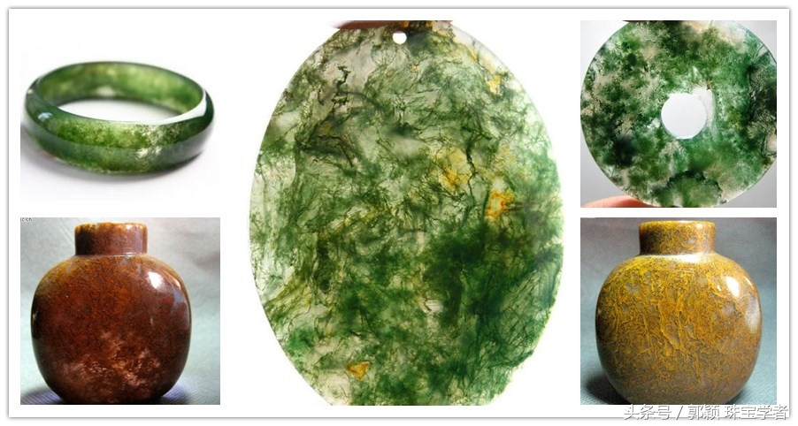带飘花翡翠的玛瑙,飘花水草玛瑙值钱吗