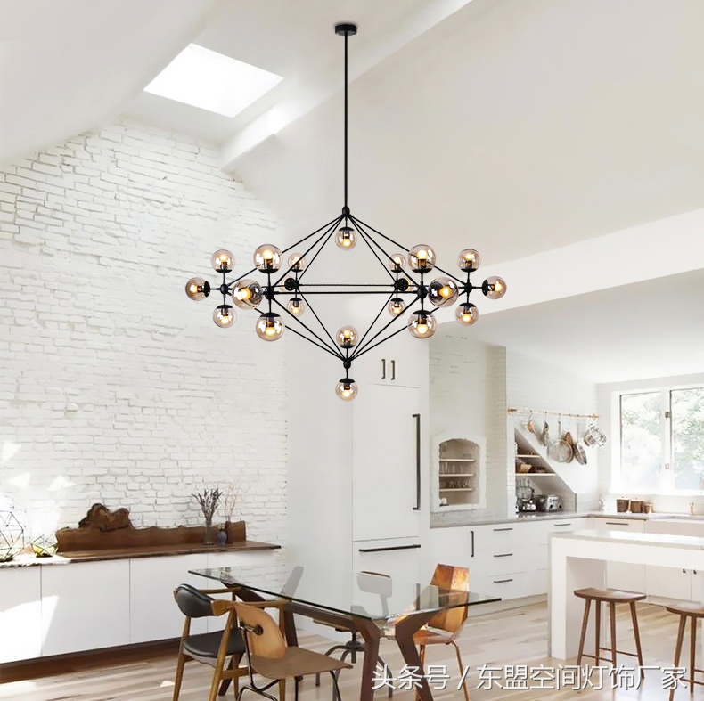 北欧轻奢魔豆吊灯,客厅吊灯魔豆吊灯价格