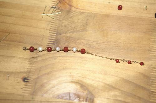 好运红绳手链编法,新年红绳手链