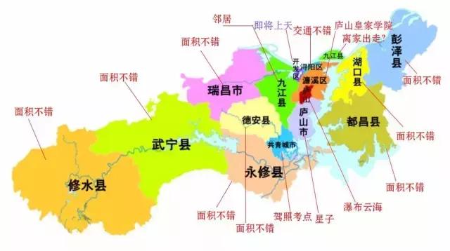 九江哪个区发展比较好,九江未来哪个县或区比较吃香