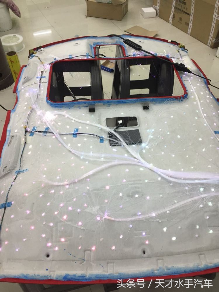 马自达阿特兹改装星空顶,马自达阿特兹改装铂钢灰