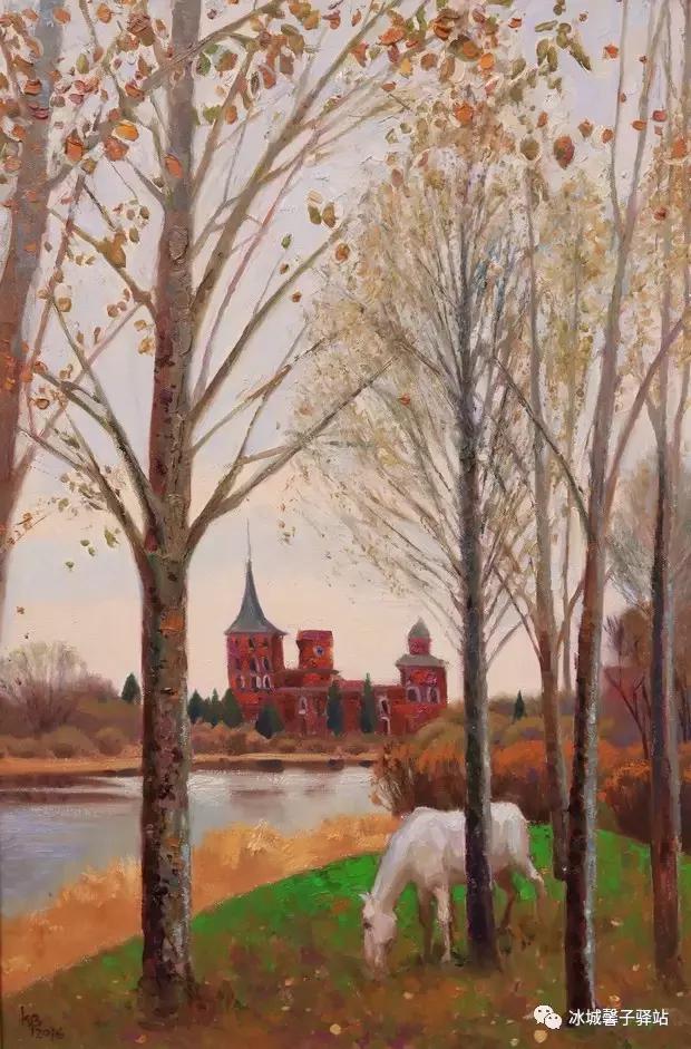 诗情画意般的伏尔加庄园,俄罗斯画家笔下绝美的温暖
