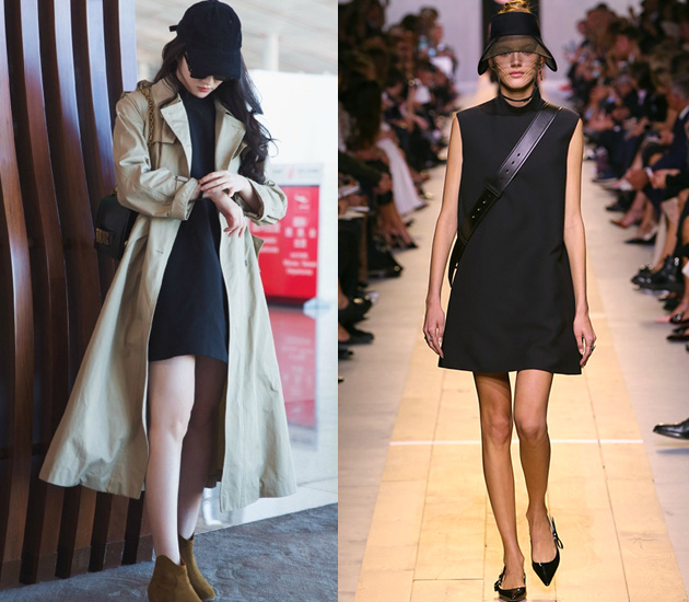 唐嫣巴黎时装周,唐嫣刘亦菲巴黎时装周