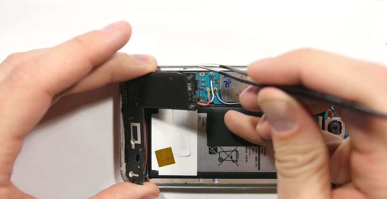 三星s7edge拆机修电源键,三星s7edge拆机视频