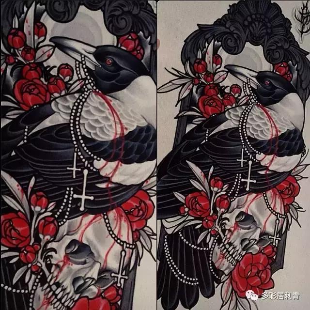 意大利纹身师brando,很厉害的纹身师