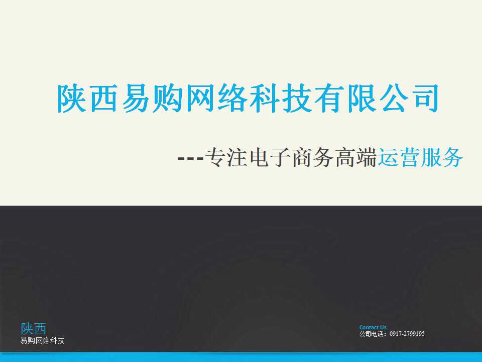 电商运营行业ppt介绍,亚马逊电商公司介绍ppt