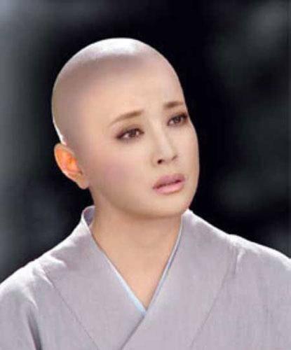 真正剃光头的女星,真剃光头的女明星