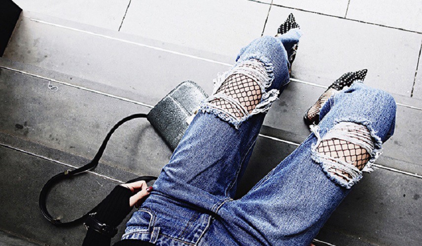 破洞牛仔裤的秘密，你懂吗？