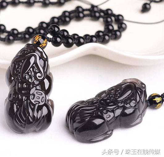 黑曜石鉴定最简单的方法,黑曜石首饰怎么辨别真假