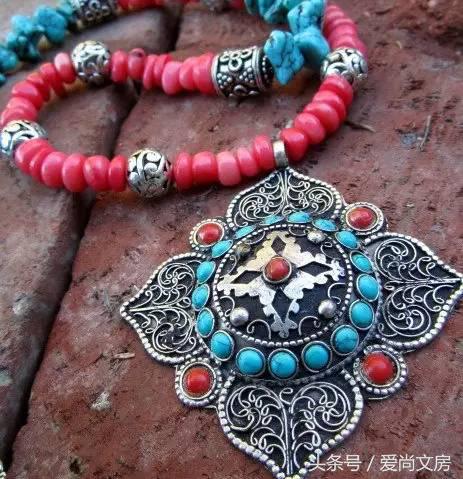 藏族民族手饰,藏库民族饰品