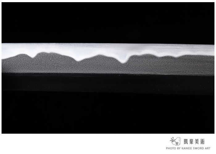 日本刀鉴赏松柏梧桐侟美浓系打刀古法研磨