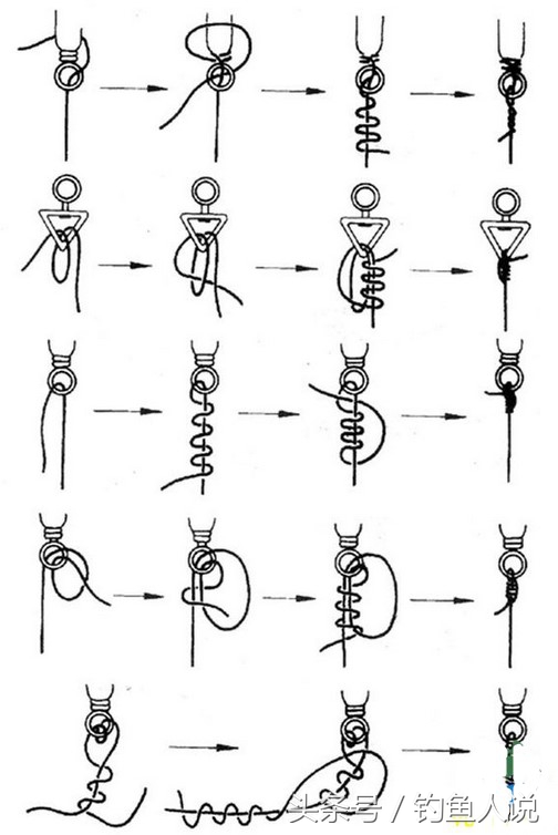 钓鱼鱼线鱼漂怎么绑,新手钓鱼入门教程绑鱼线