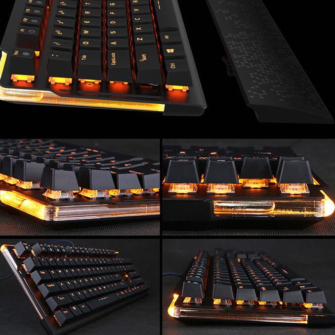 游戏键盘推荐透明按键,游戏键盘5月份推荐