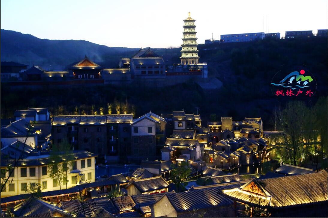 古镇风景古北水镇,记录旅游足迹古北水镇