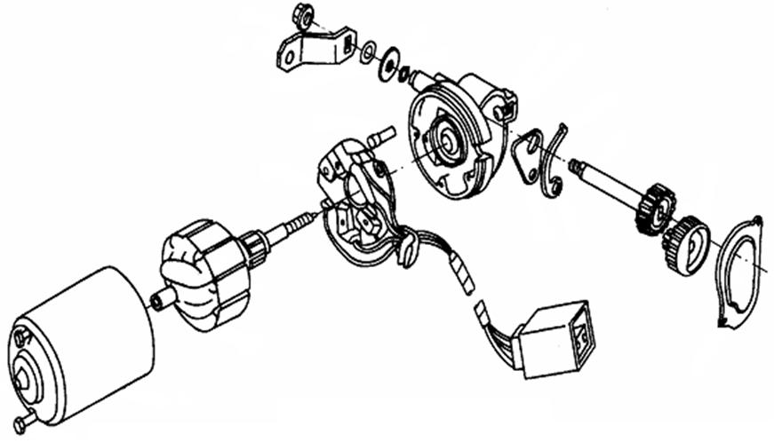 汽车刮水器和除雾器,电动玻璃清洗器擦窗器