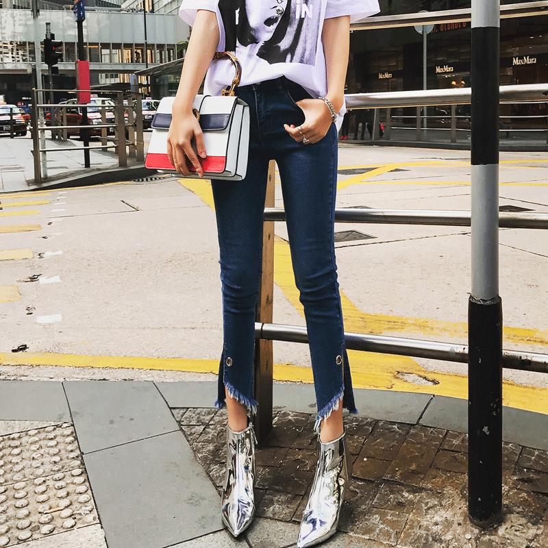 复古怀旧裤穿搭,复古风潮裤