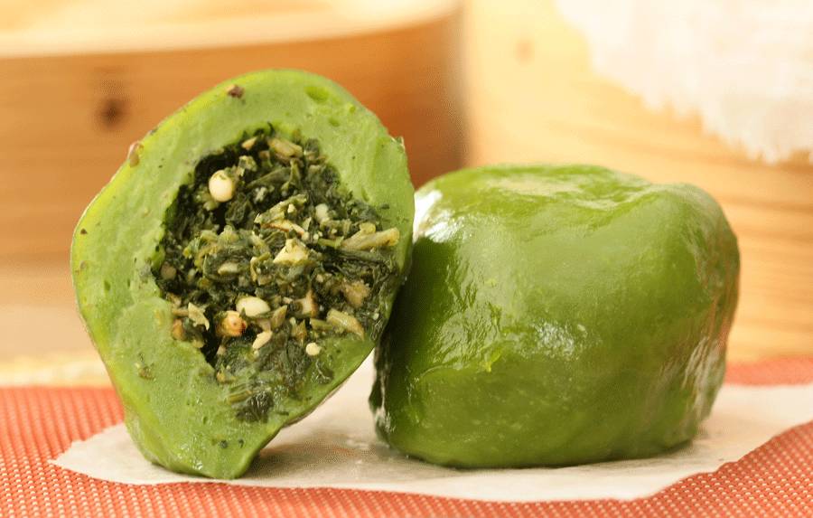 网红青团咸蛋黄肉松青团,蛋黄肉松青团推荐