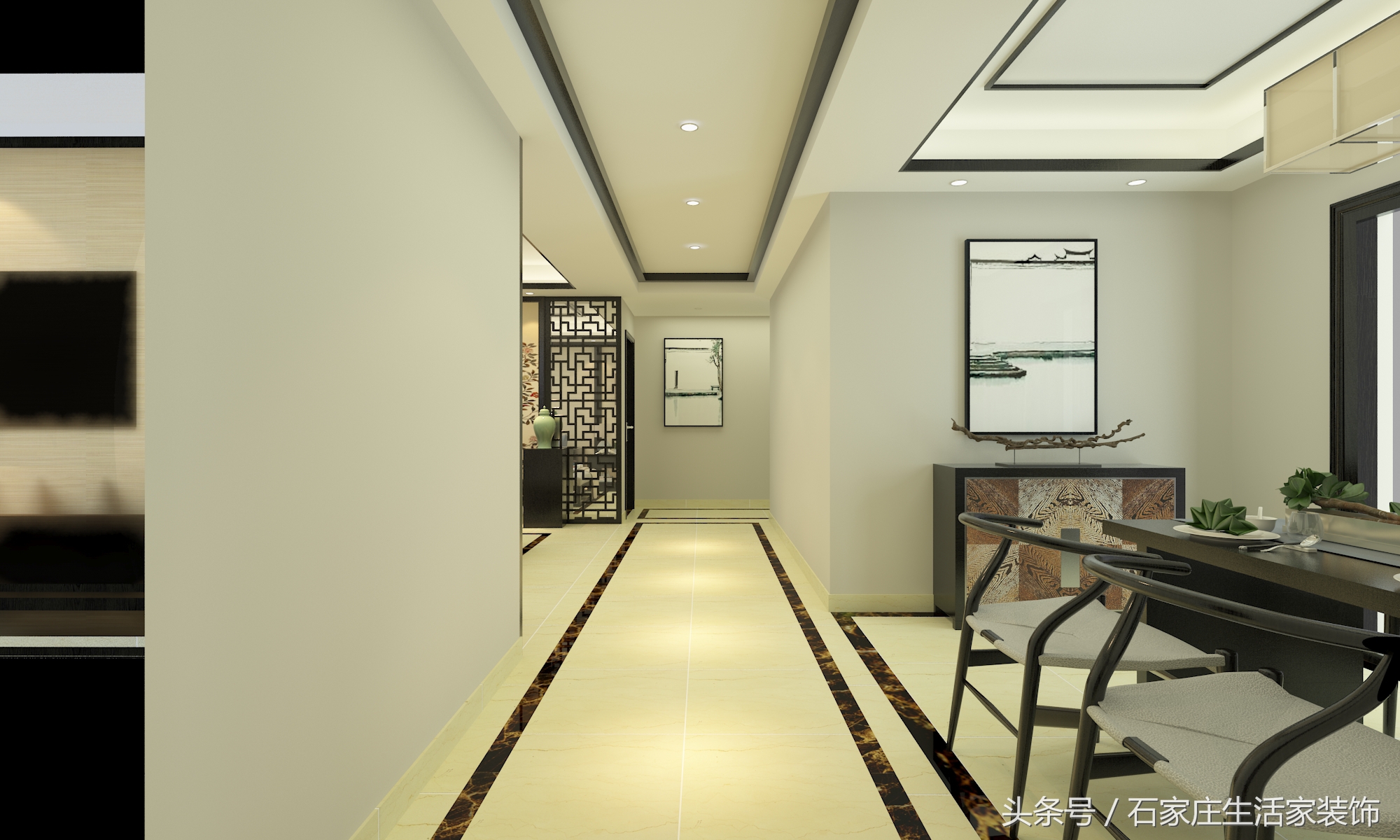 中式装修风格石家庄,中式风格感受中式浪漫