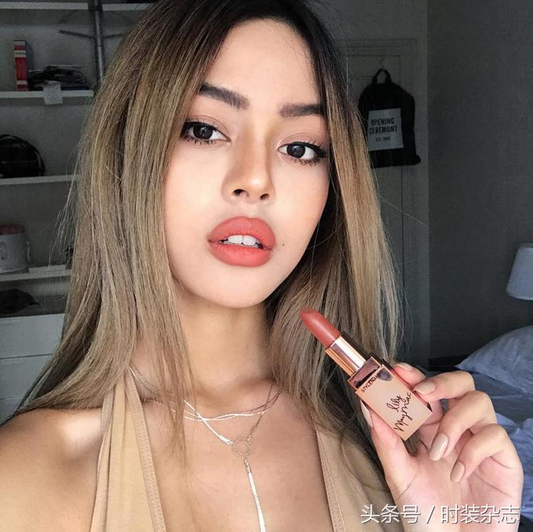 绝美唇色,深唇3ce裸粉色