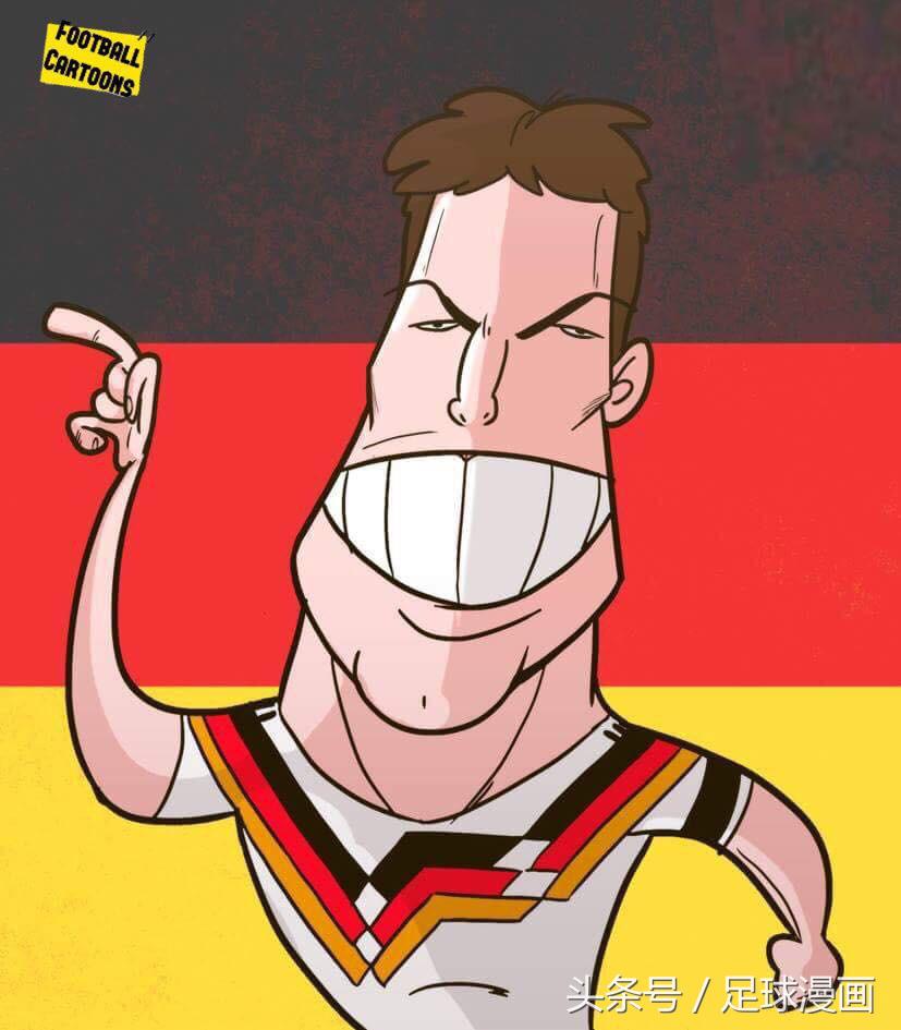 c罗被皇马扫地出门漫画,漫画足球内马尔和c罗