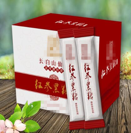 红参黑糖姜茶固体饮料,红参黑糖泡水喝的功效
