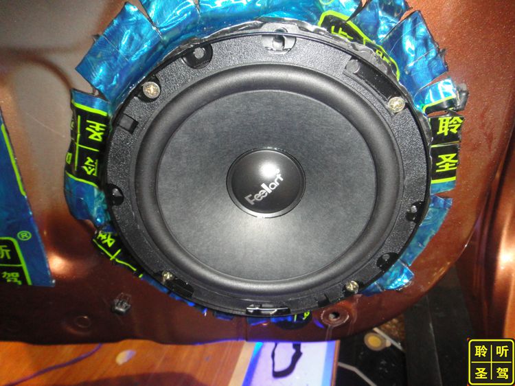 汽车隔音改装日产奇骏喇叭,日产奇骏扬声器改装