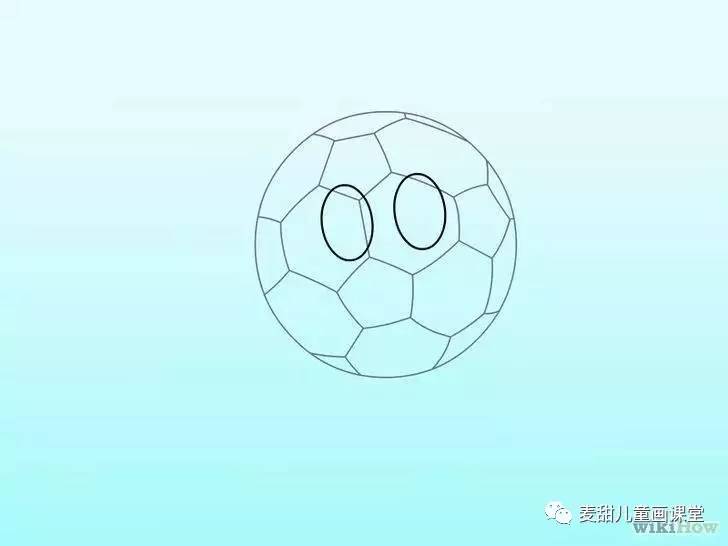 关于足球的画法,足球的画法和技巧