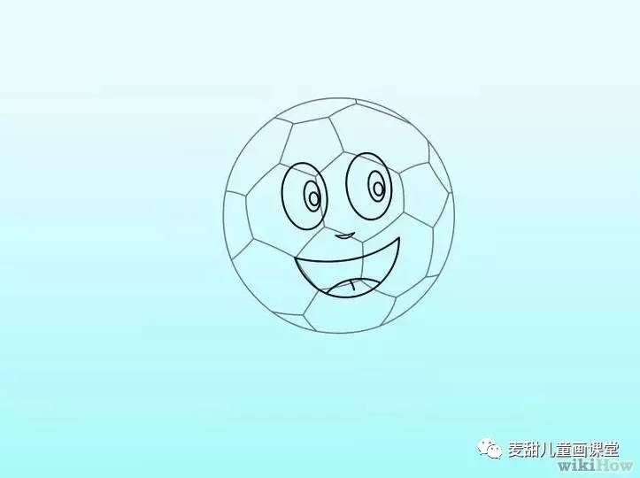 关于足球的画法,足球多种画法