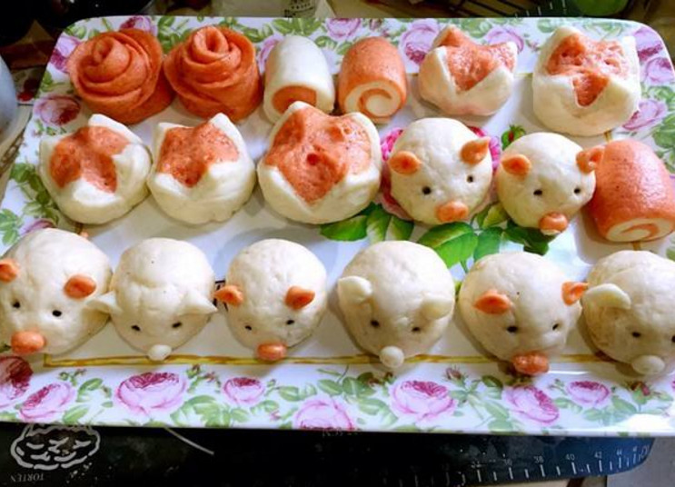 花样馒头创业,女大学生创业卖馒头