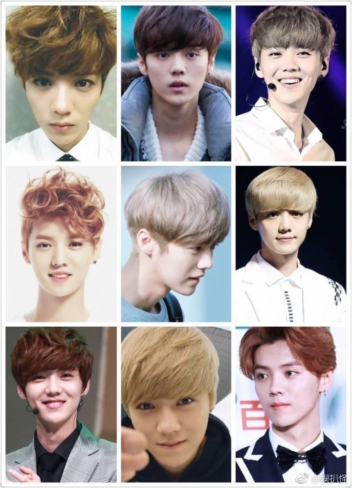 鹿晗新发型什么发色,鹿晗染什么发色好看